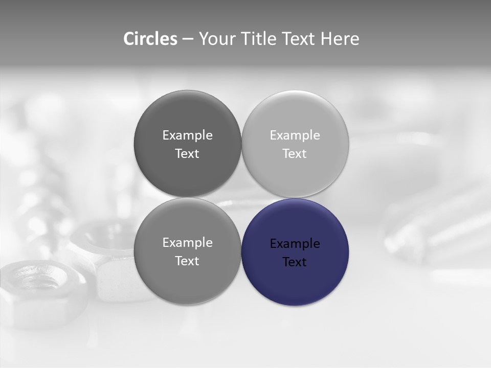 Screw Design Home PowerPoint Template