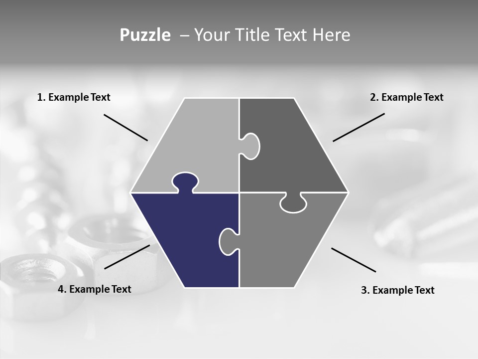 Screw Design Home PowerPoint Template