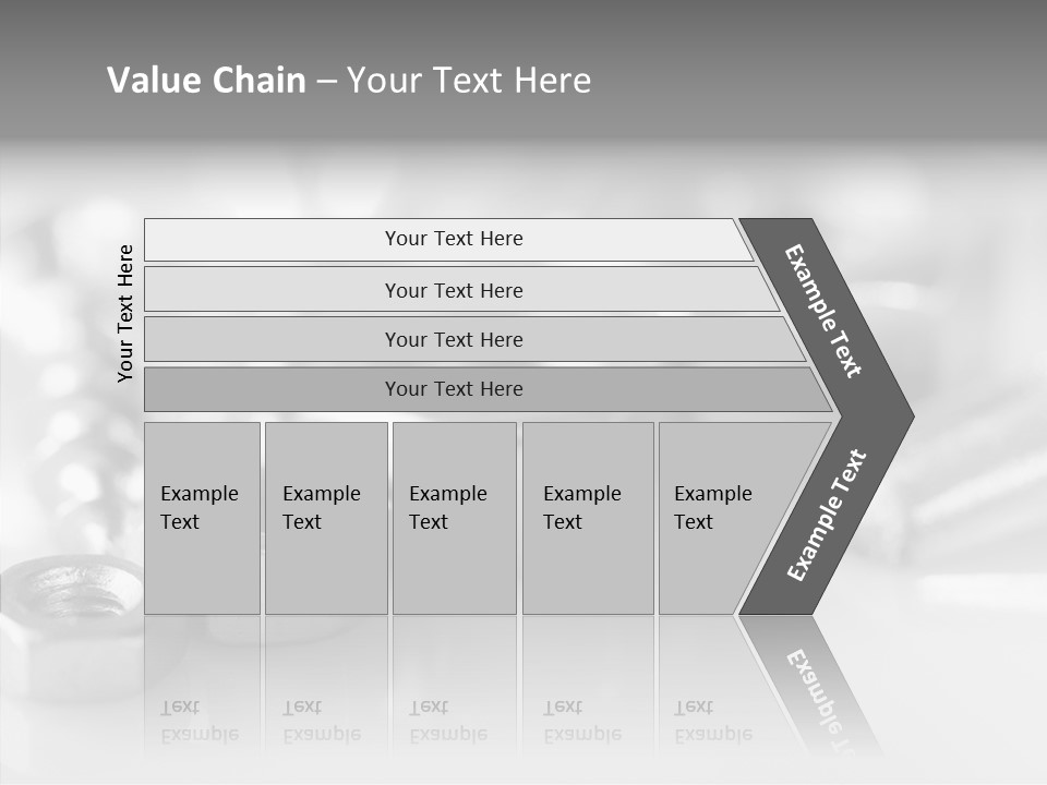 Screw Design Home PowerPoint Template