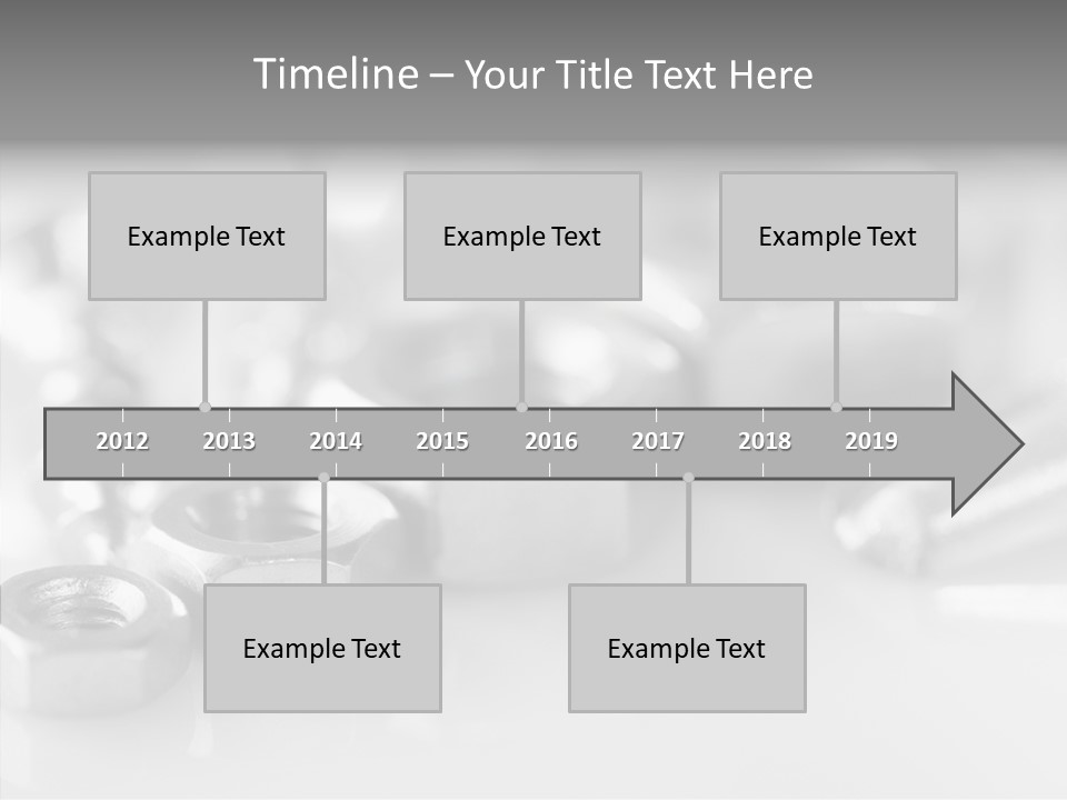Screw Design Home PowerPoint Template