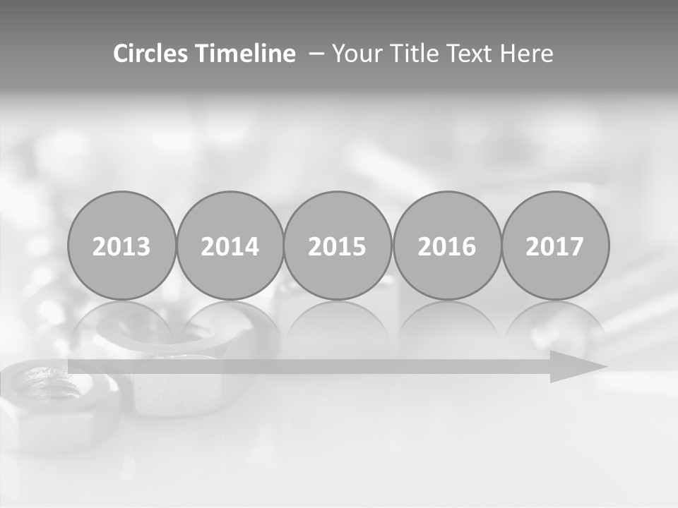 Screw Design Home PowerPoint Template