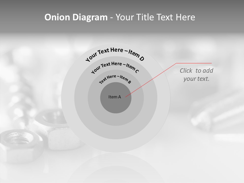 Screw Design Home PowerPoint Template