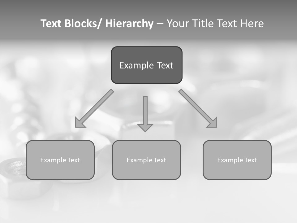 Screw Design Home PowerPoint Template