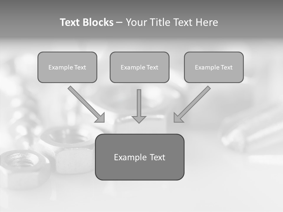 Screw Design Home PowerPoint Template
