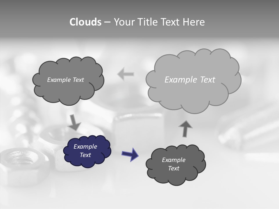 Screw Design Home PowerPoint Template