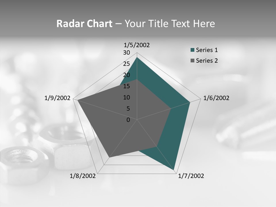 Screw Design Home PowerPoint Template