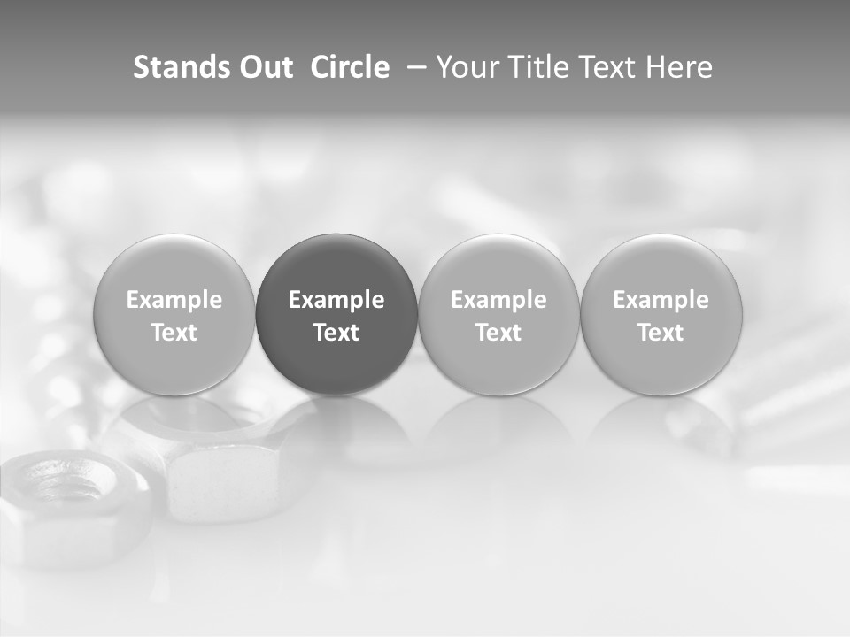 Screw Design Home PowerPoint Template