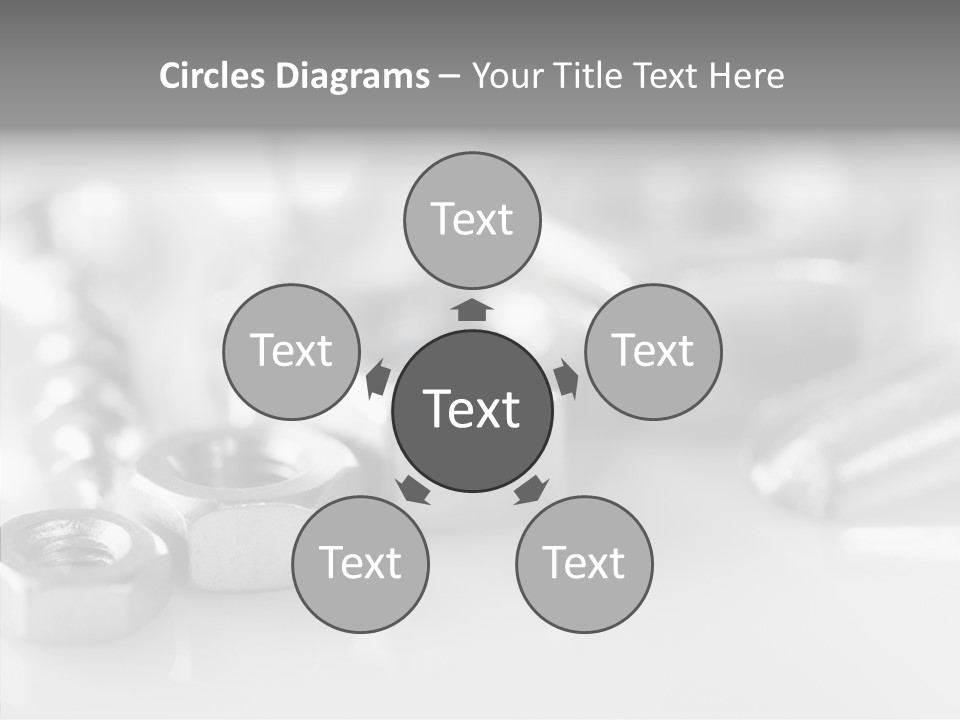 Screw Design Home PowerPoint Template