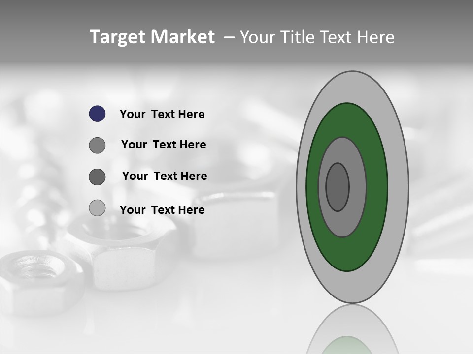 Screw Design Home PowerPoint Template