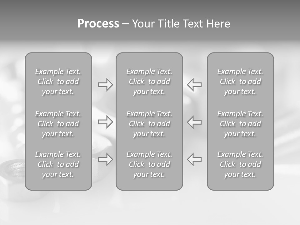 Screw Design Home PowerPoint Template