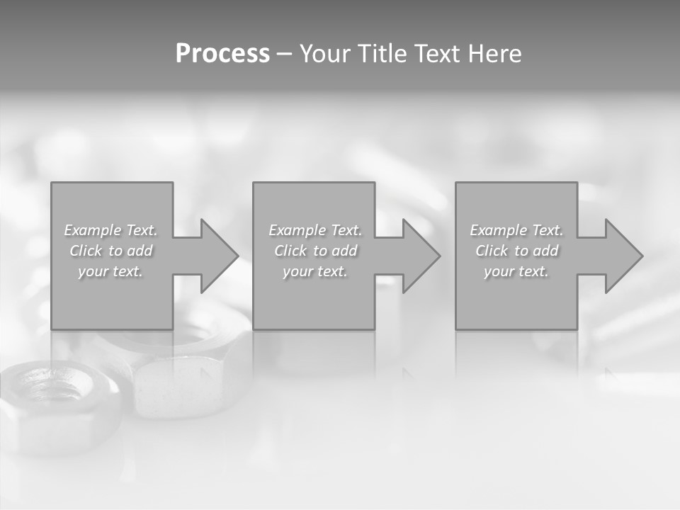 Screw Design Home PowerPoint Template