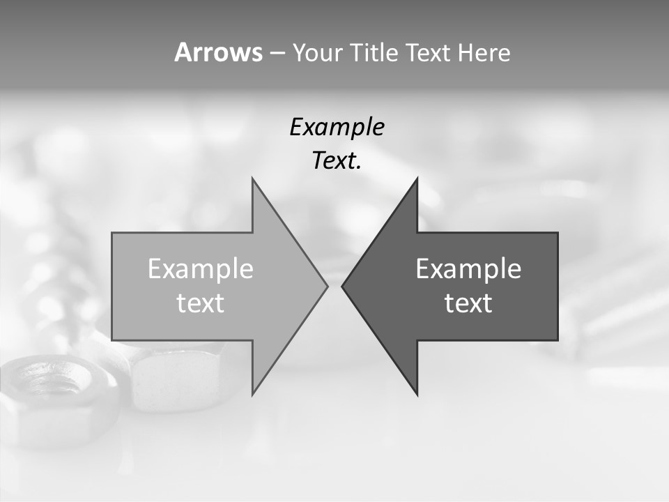 Screw Design Home PowerPoint Template