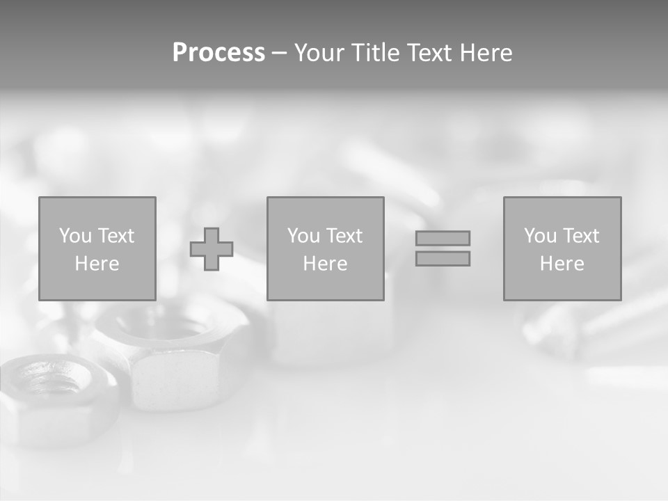 Screw Design Home PowerPoint Template