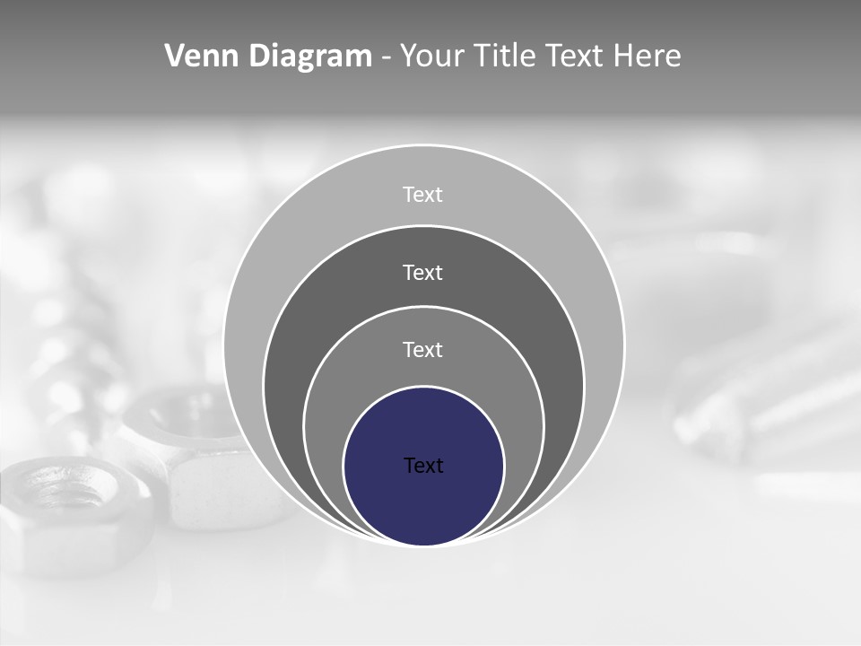 Screw Design Home PowerPoint Template