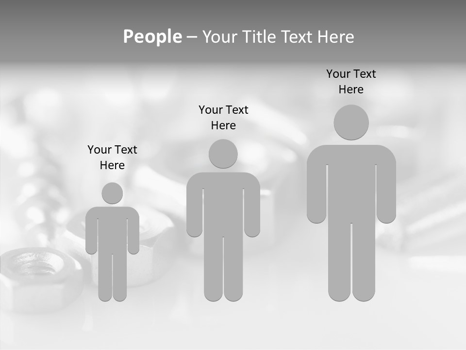 Screw Design Home PowerPoint Template