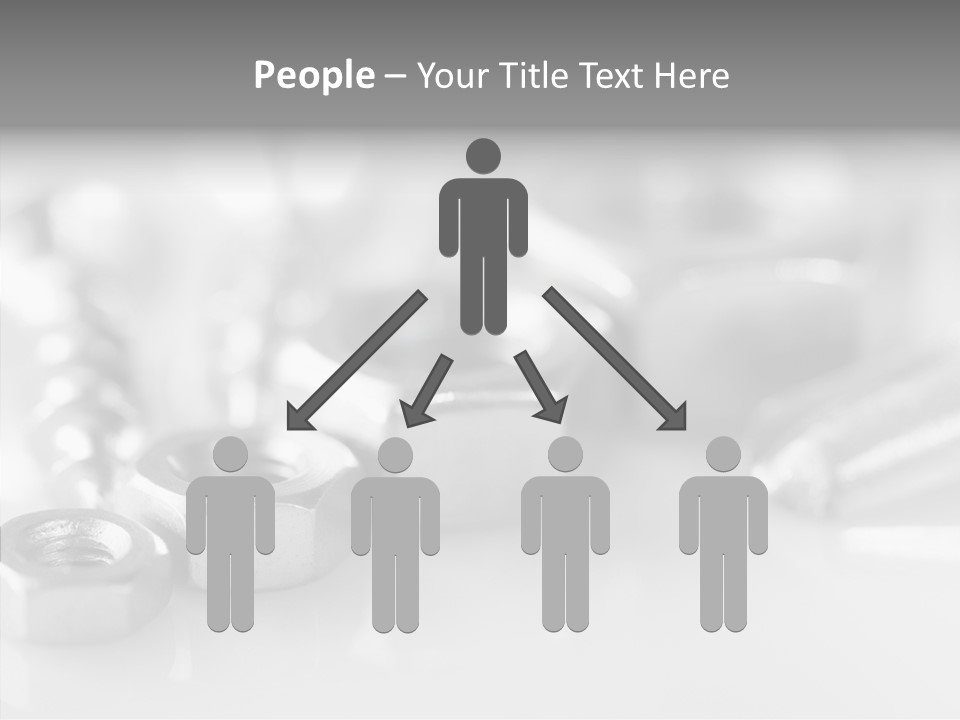 Screw Design Home PowerPoint Template