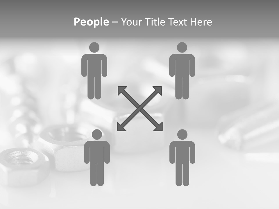 Screw Design Home PowerPoint Template