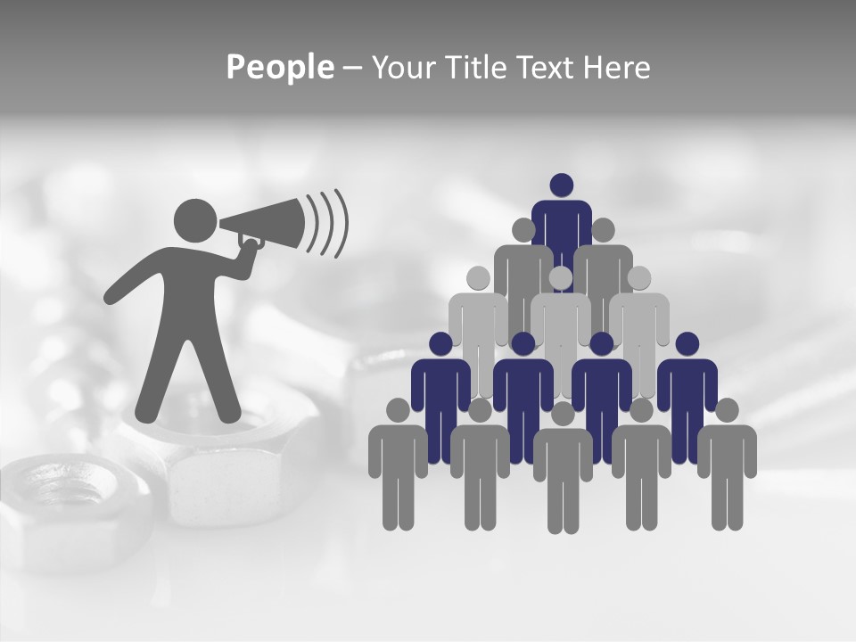 Screw Design Home PowerPoint Template