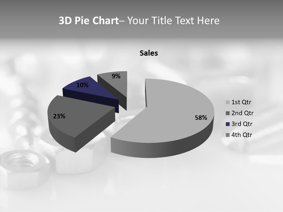 Screw Design Home PowerPoint Template