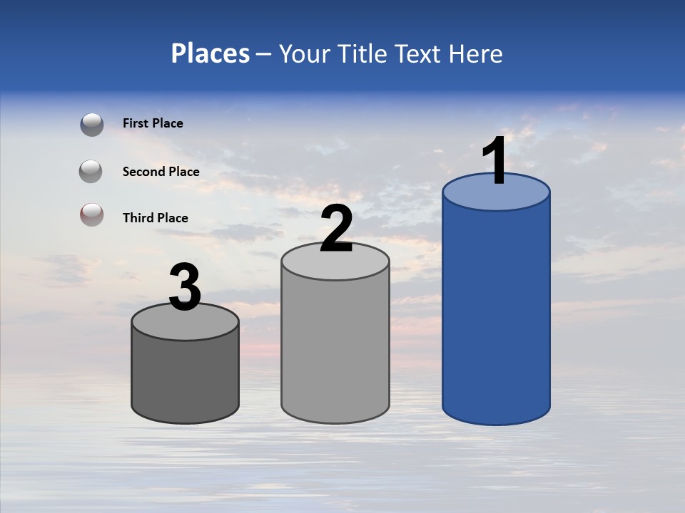 Landscape Reflection Water PowerPoint Template