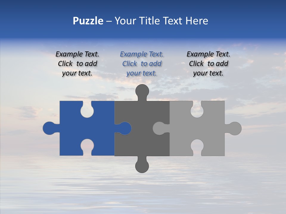 Landscape Reflection Water PowerPoint Template