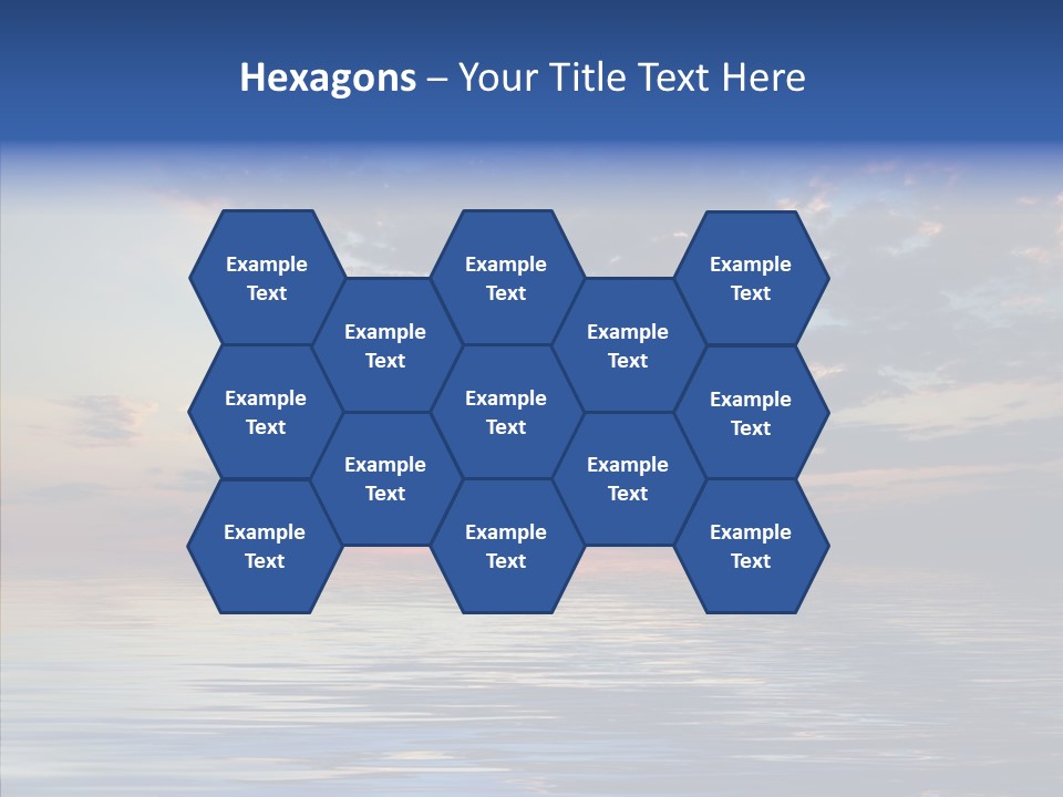 Landscape Reflection Water PowerPoint Template