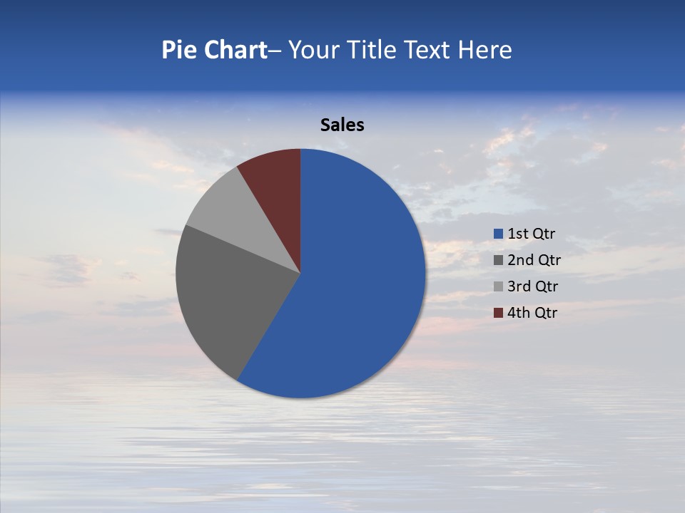 Landscape Reflection Water PowerPoint Template