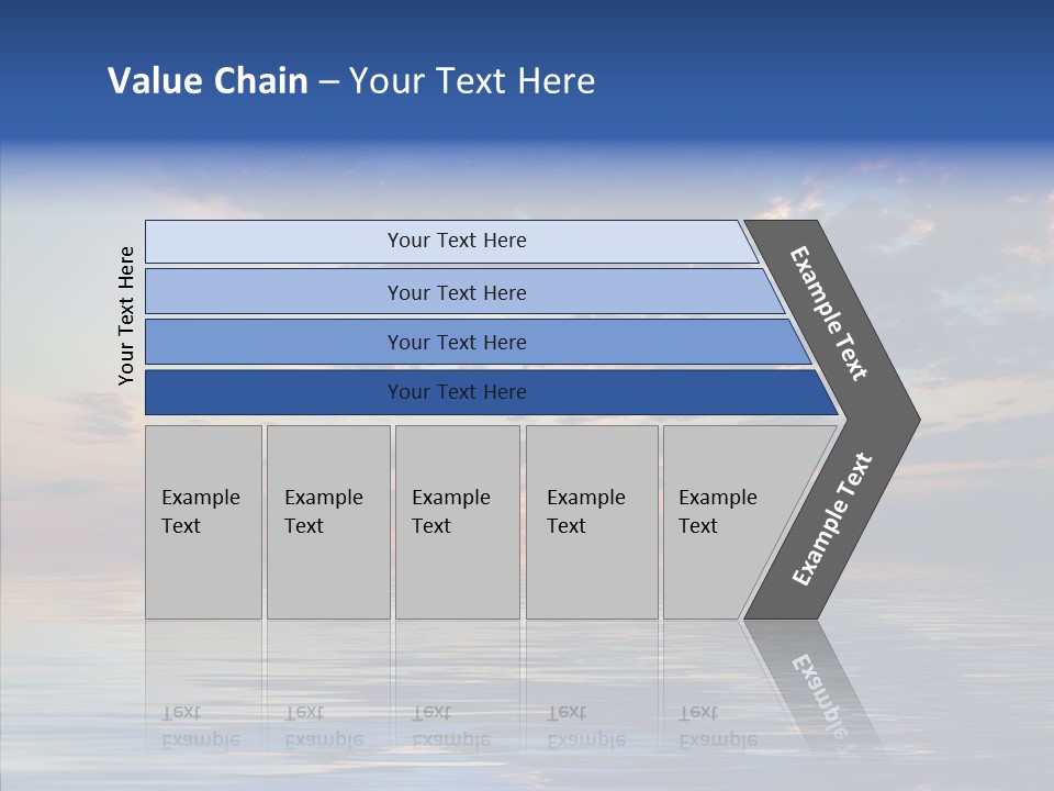 Landscape Reflection Water PowerPoint Template