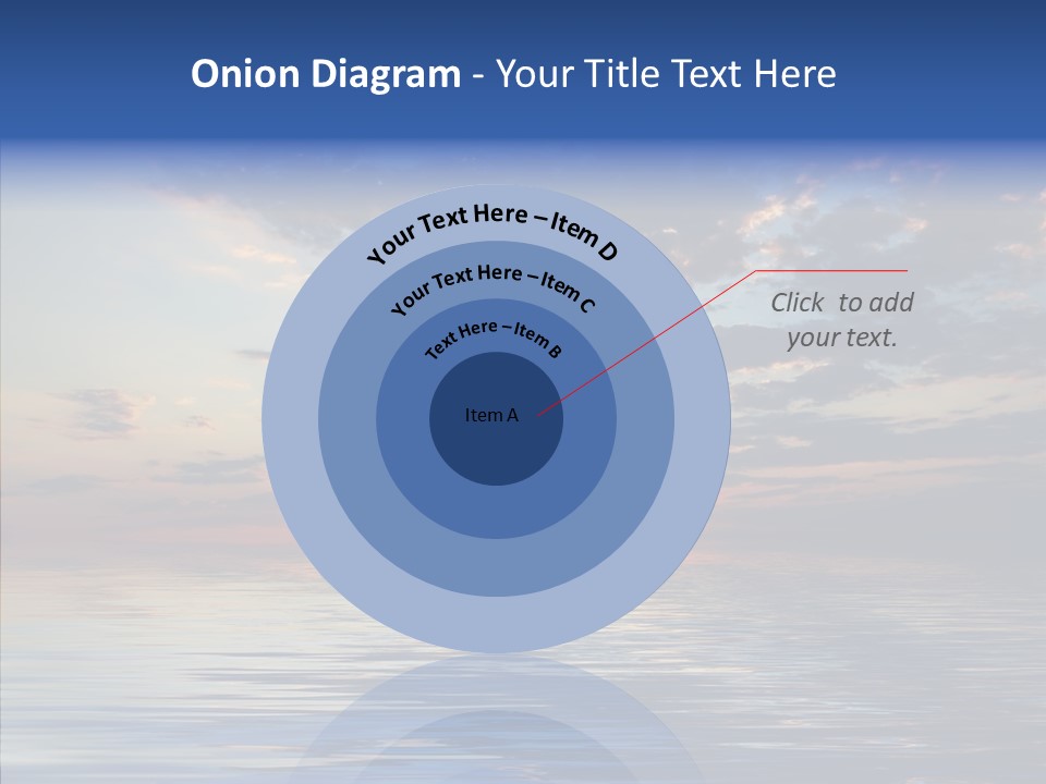 Landscape Reflection Water PowerPoint Template