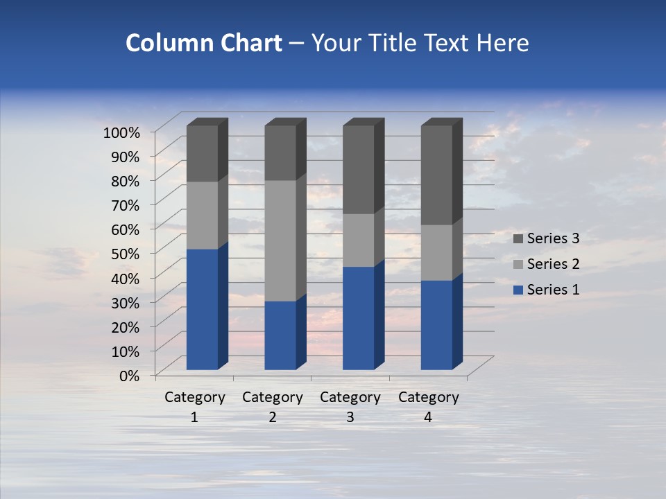 Landscape Reflection Water PowerPoint Template