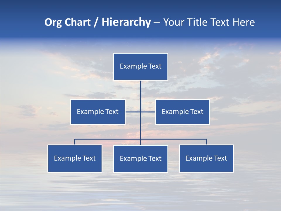 Landscape Reflection Water PowerPoint Template