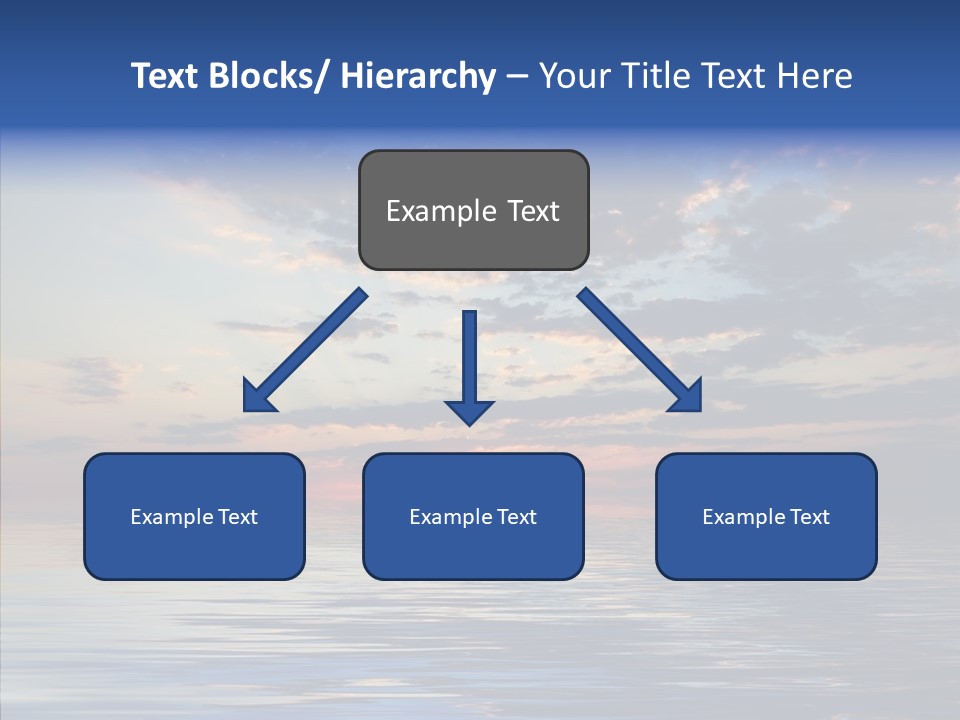 Landscape Reflection Water PowerPoint Template