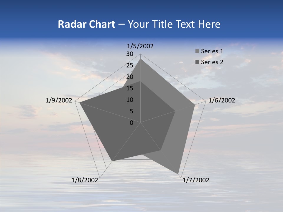 Landscape Reflection Water PowerPoint Template