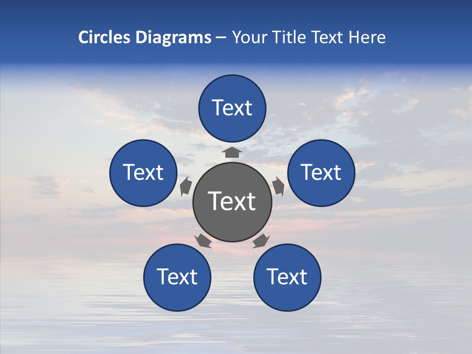 Landscape Reflection Water PowerPoint Template