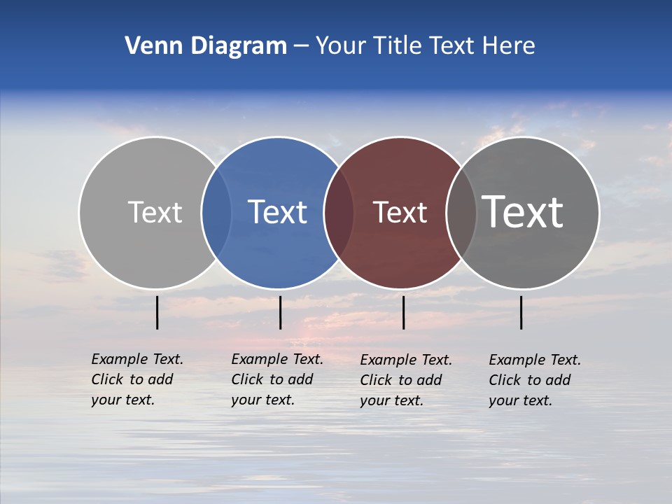 Landscape Reflection Water PowerPoint Template