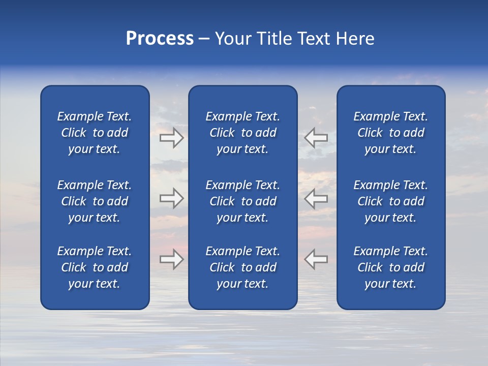 Landscape Reflection Water PowerPoint Template