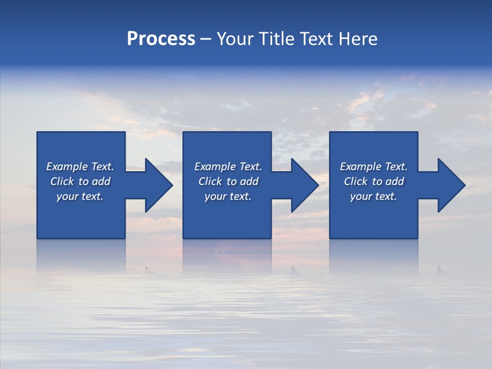 Landscape Reflection Water PowerPoint Template