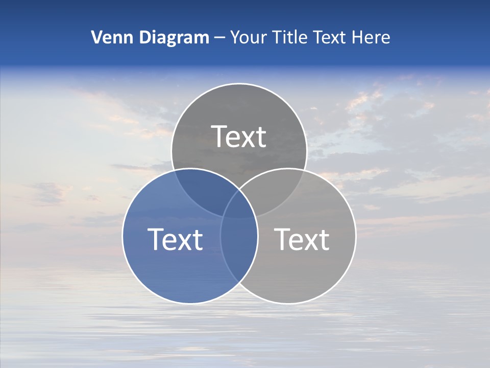 Landscape Reflection Water PowerPoint Template