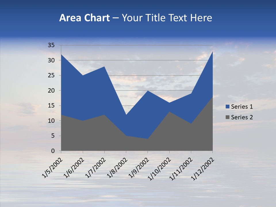 Landscape Reflection Water PowerPoint Template