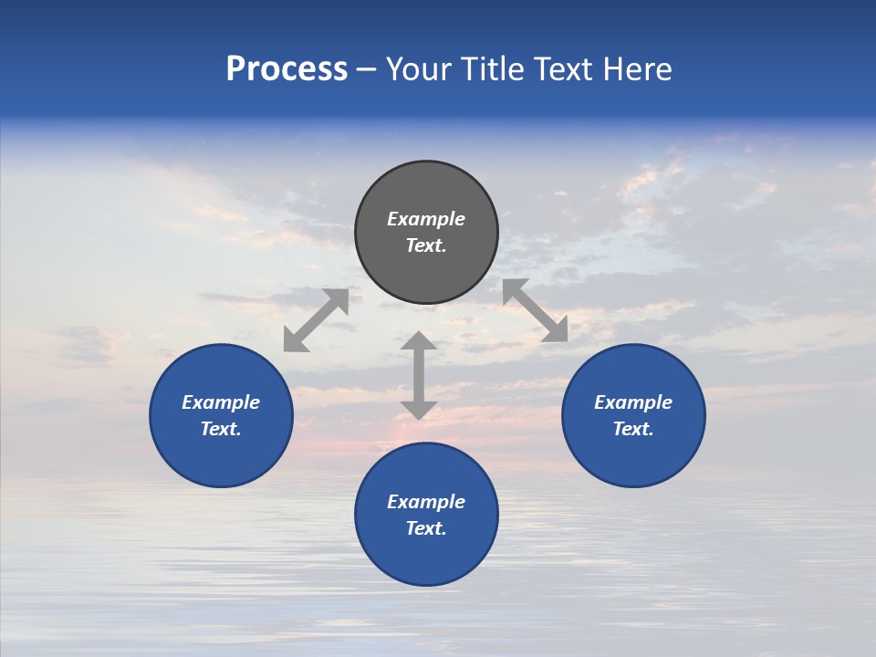 Landscape Reflection Water PowerPoint Template