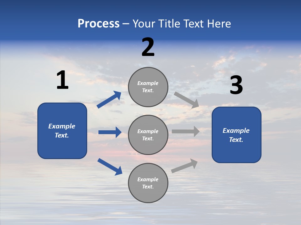 Landscape Reflection Water PowerPoint Template