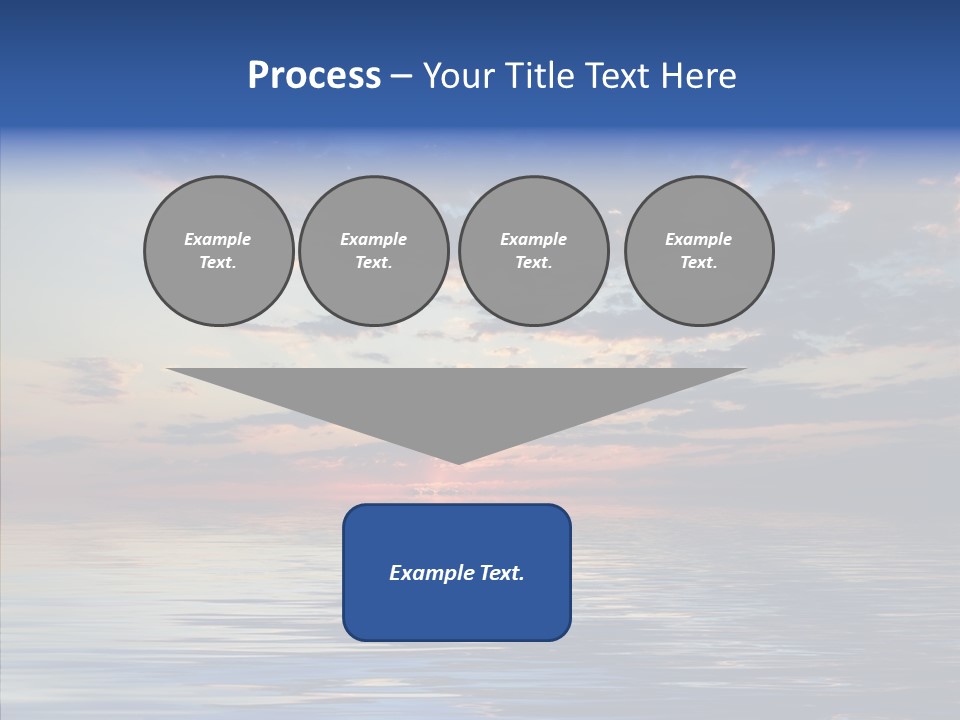 Landscape Reflection Water PowerPoint Template