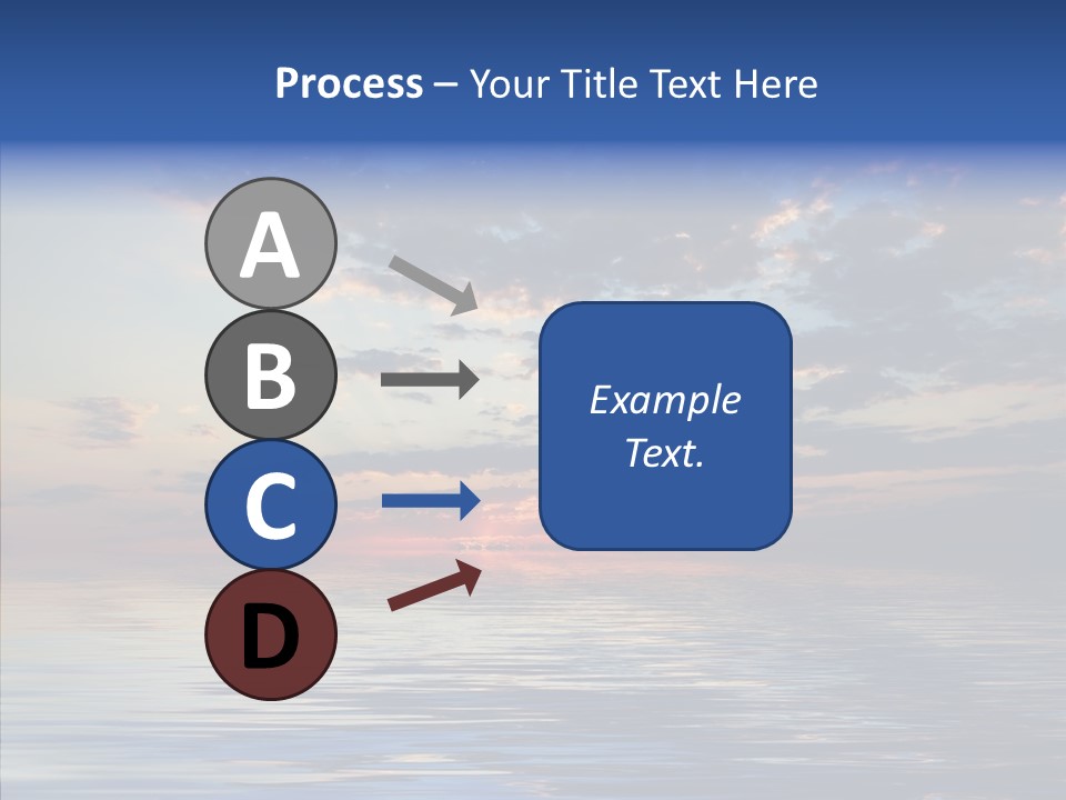 Landscape Reflection Water PowerPoint Template