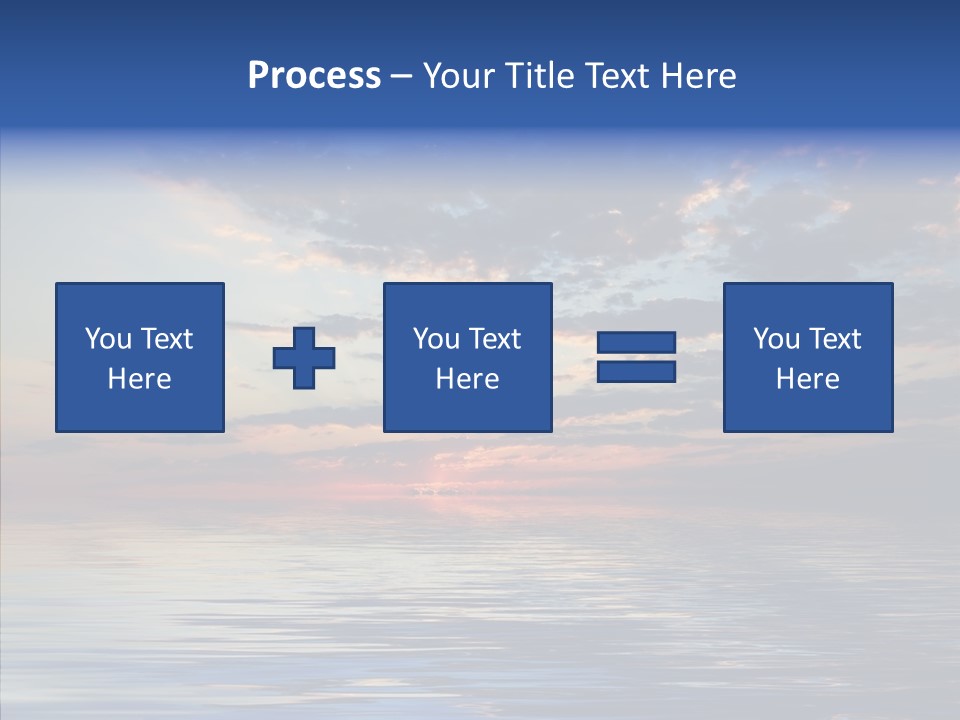 Landscape Reflection Water PowerPoint Template