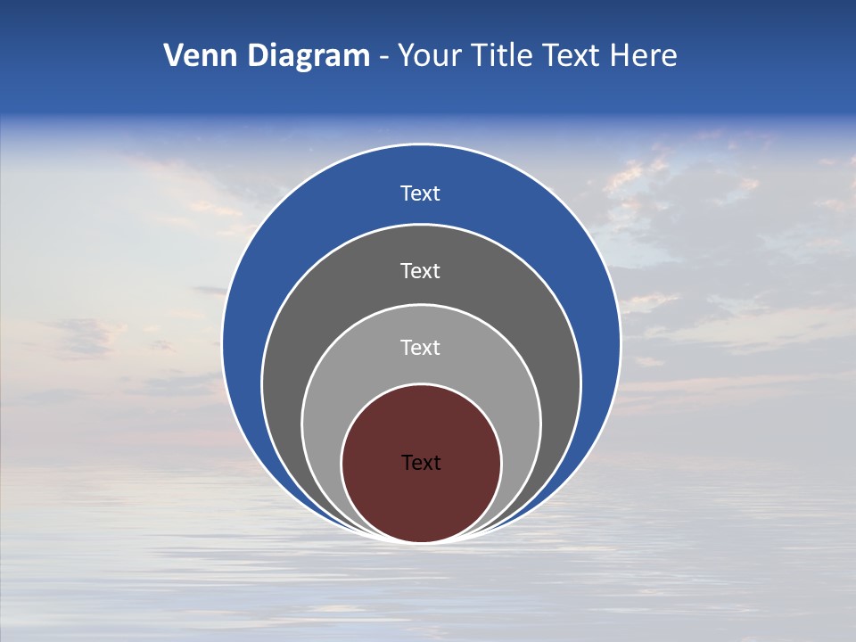 Landscape Reflection Water PowerPoint Template