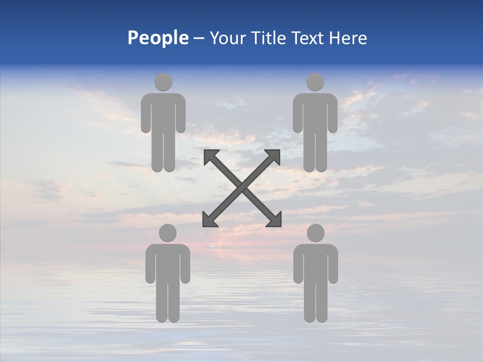 Landscape Reflection Water PowerPoint Template