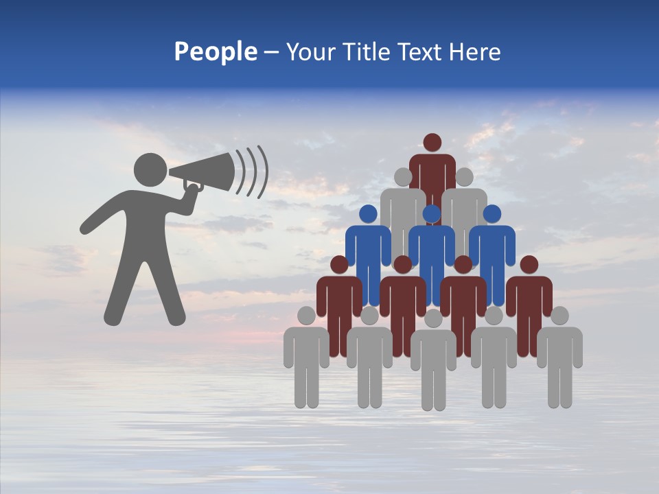 Landscape Reflection Water PowerPoint Template