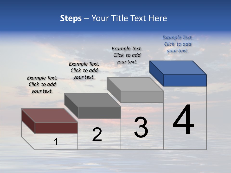 Landscape Reflection Water PowerPoint Template