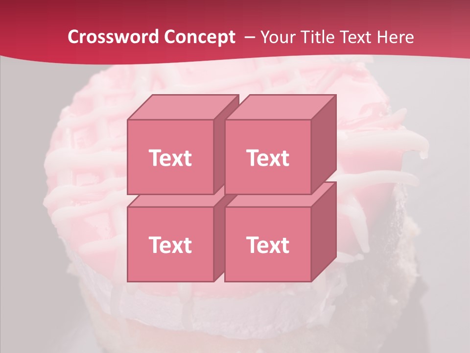 Pink Baked Gourmet PowerPoint Template