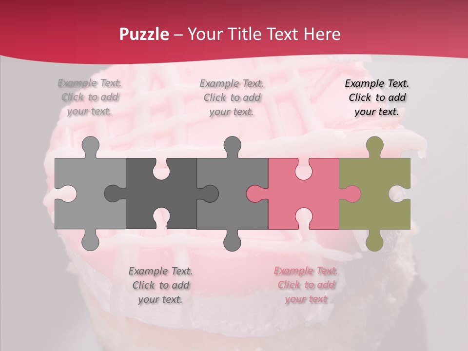 Pink Baked Gourmet PowerPoint Template